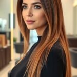 50 Adorable Shoulder-Length Hairstyles to Inspired You to Chop Your Locks h2_3_smooth_straight_hair_with_face-framing_layers