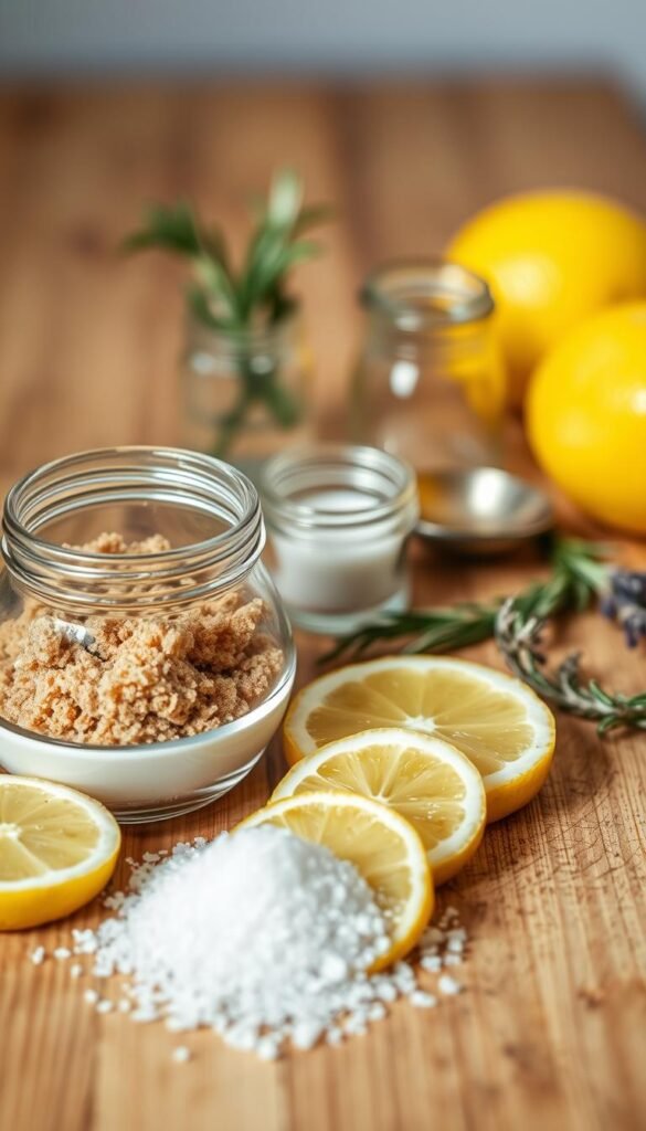3 Kitchen Ingredients to Make This Game-Changing Homemade Exfoliating Scrub