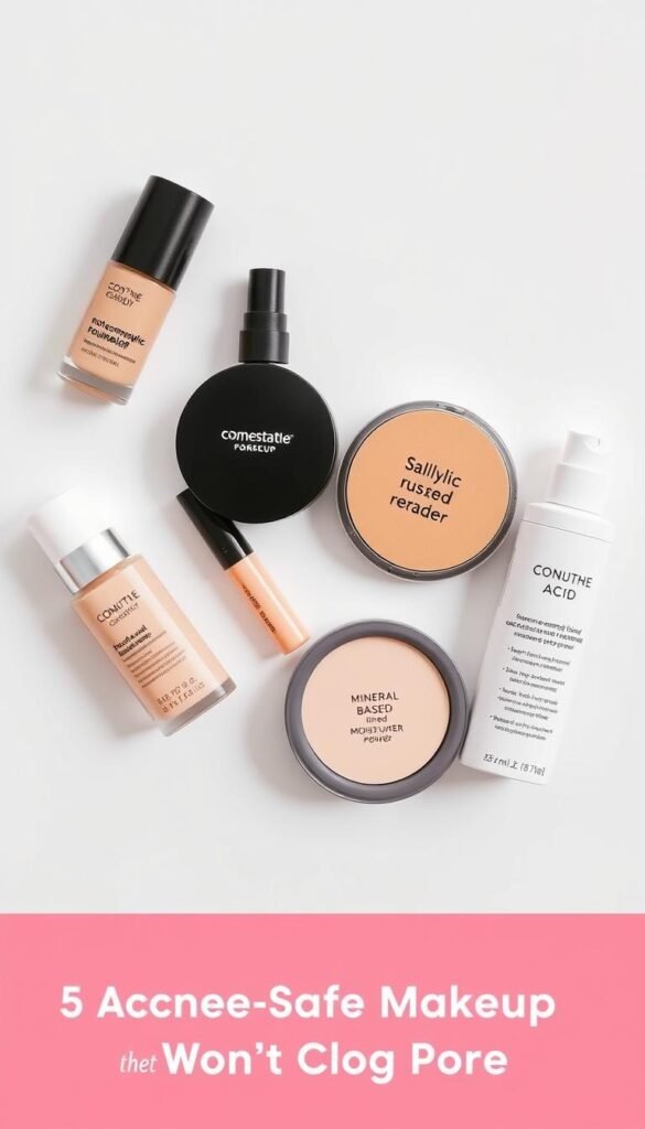 5 Acne-Safe Makeup Products That Won’t Clog Pores