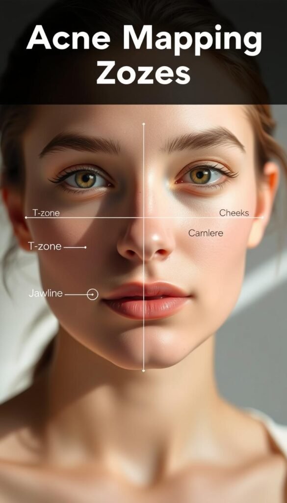 6 Acne Face Map Zones That Reveal What’s Really Causing Breakouts