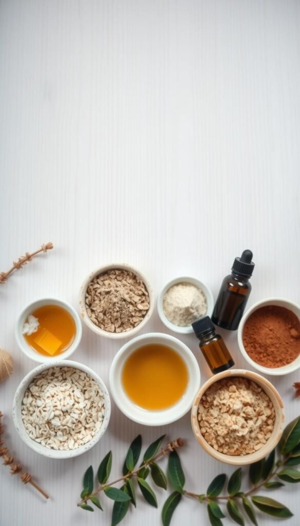 DIY face mask ingredients