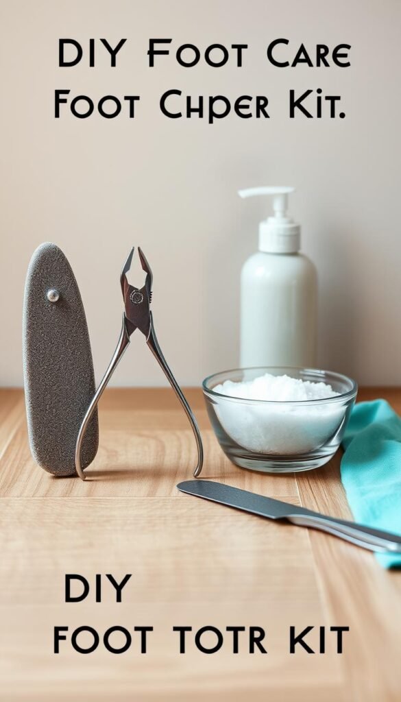 DIY foot care toolkit