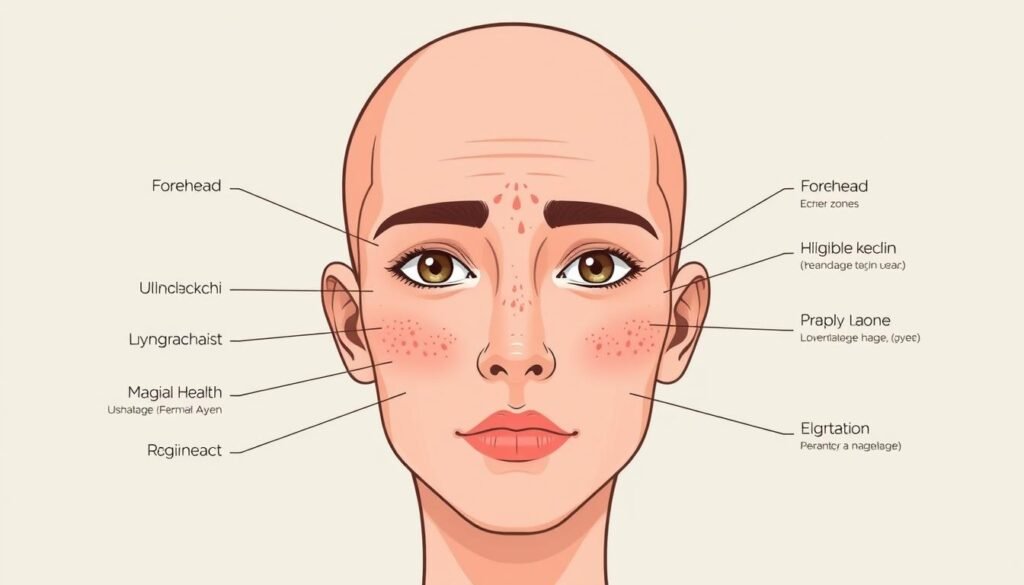 Here's What Your Acne Face Is Really Telling You (And How to Read It)