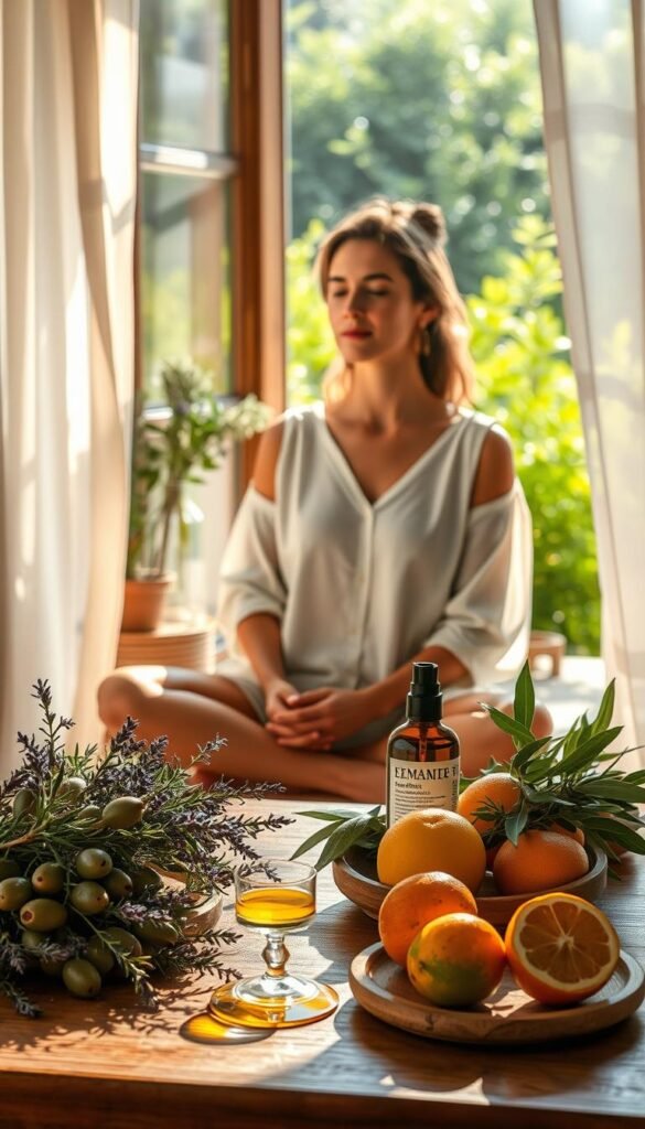 Mediterranean skincare traditions