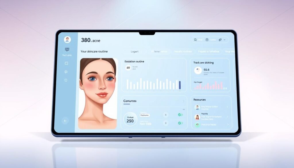 accessible acne care interface accessible acne care interface