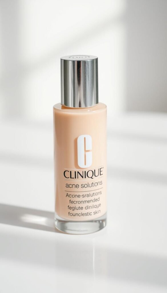 acne-fighting foundation