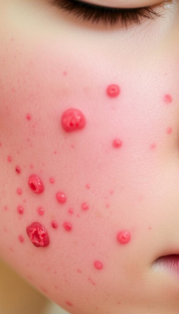 acne inflammation and scarring acne inflammation and scarring