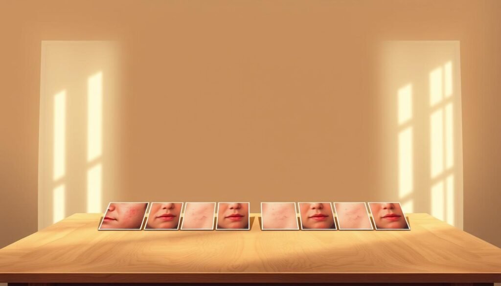 acne progress photos