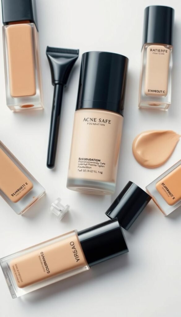 acne-safe foundations