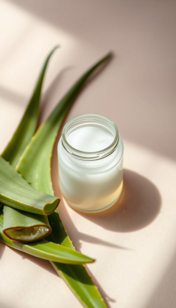 aloe vera coconut oil skincare