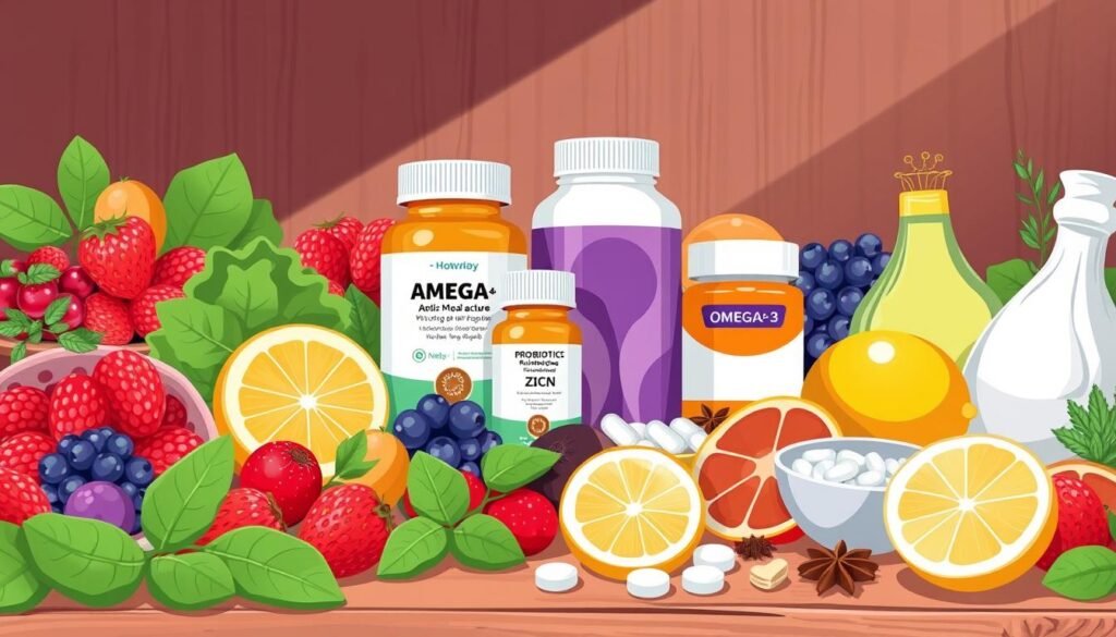 anti-acne diet and supplements