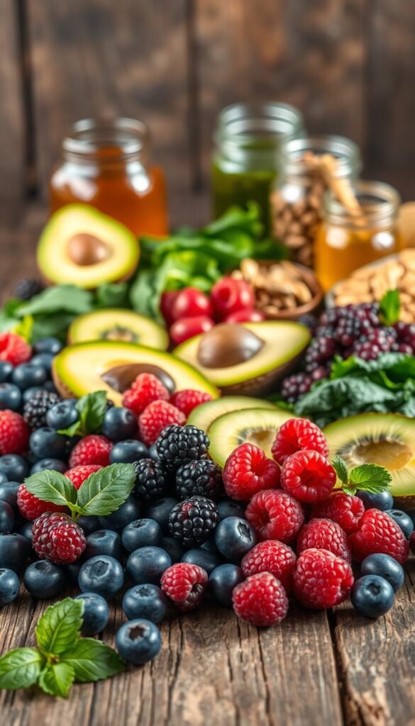 antioxidant-rich foods for skin health