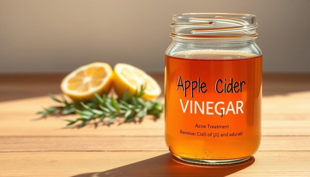 apple cider vinegar acne treatment