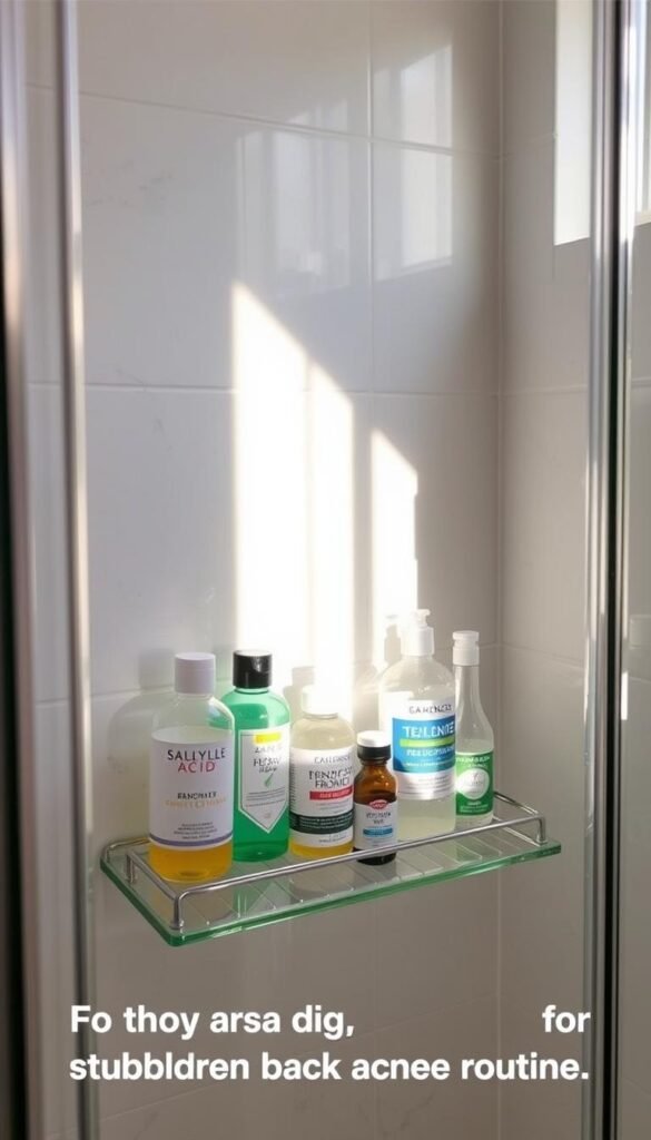 back acne shower treatment ingredients