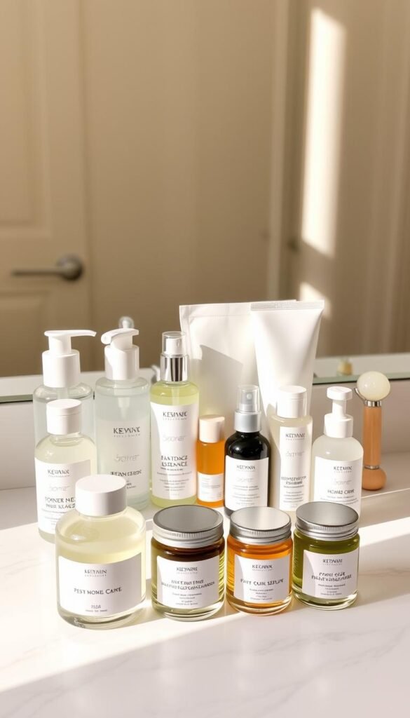 balanced skincare routine