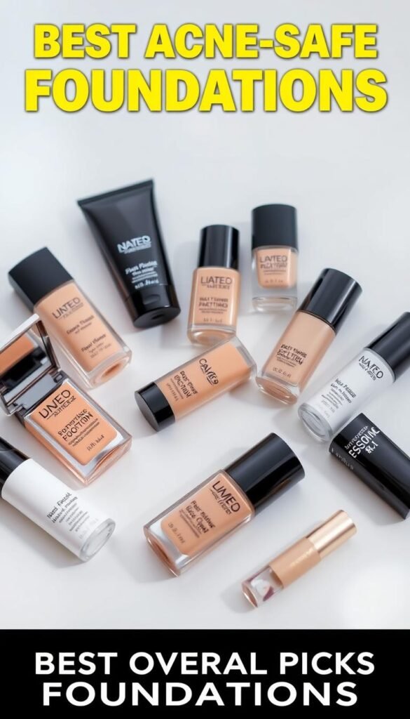 best acne-safe foundations best acne-safe foundations