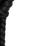 50 Stunning Knotless Braid Colors You Need to Try black_and_gold_knotless_braids