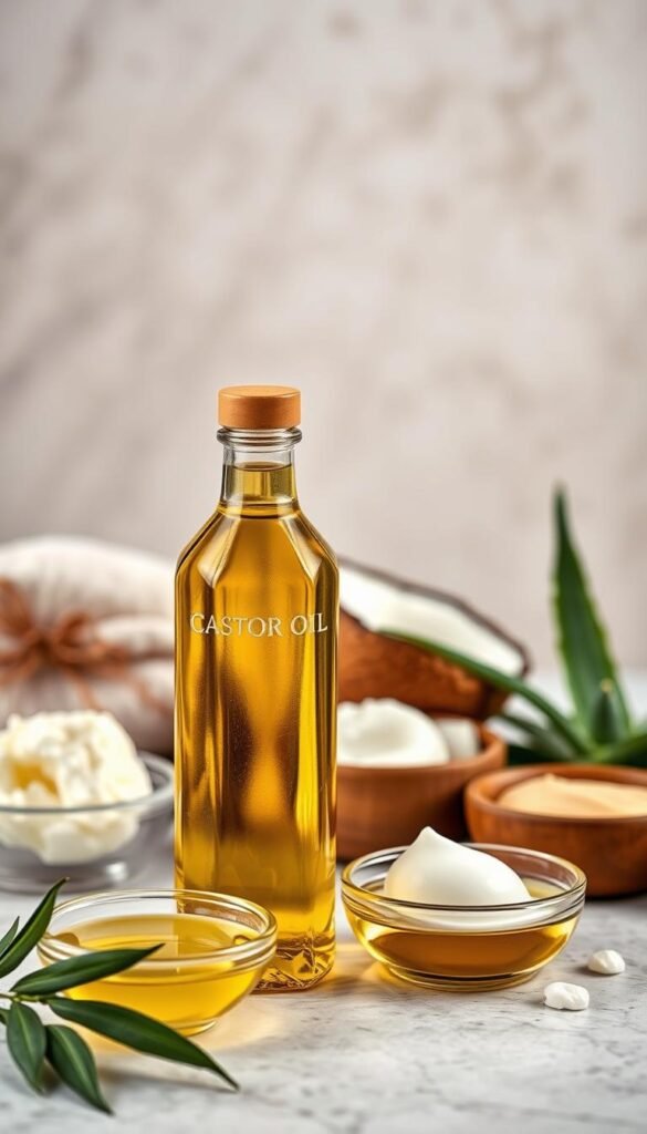 castor oil moisturizer pairings