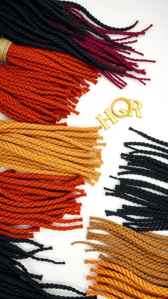 Colorful hair extensions for small knotless box braids