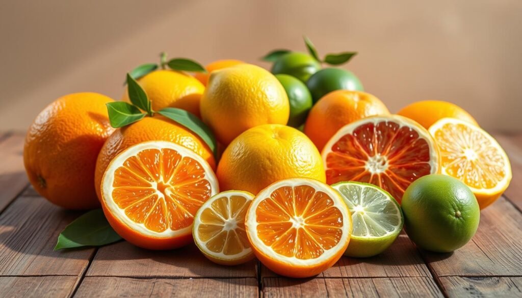 citrus fruits collagen synthesis