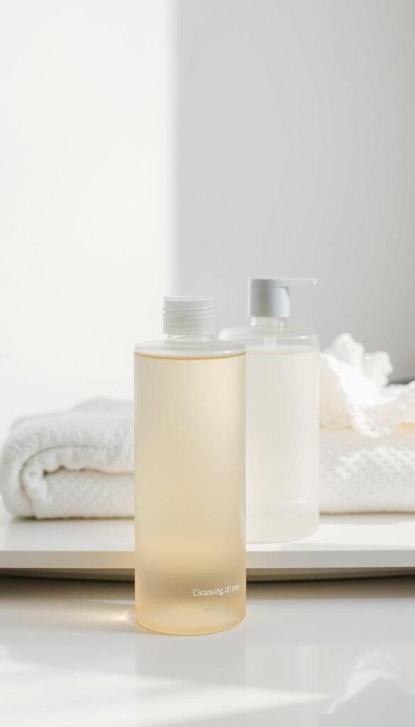 cleansing oil and toner routine cleansing oil and toner routine