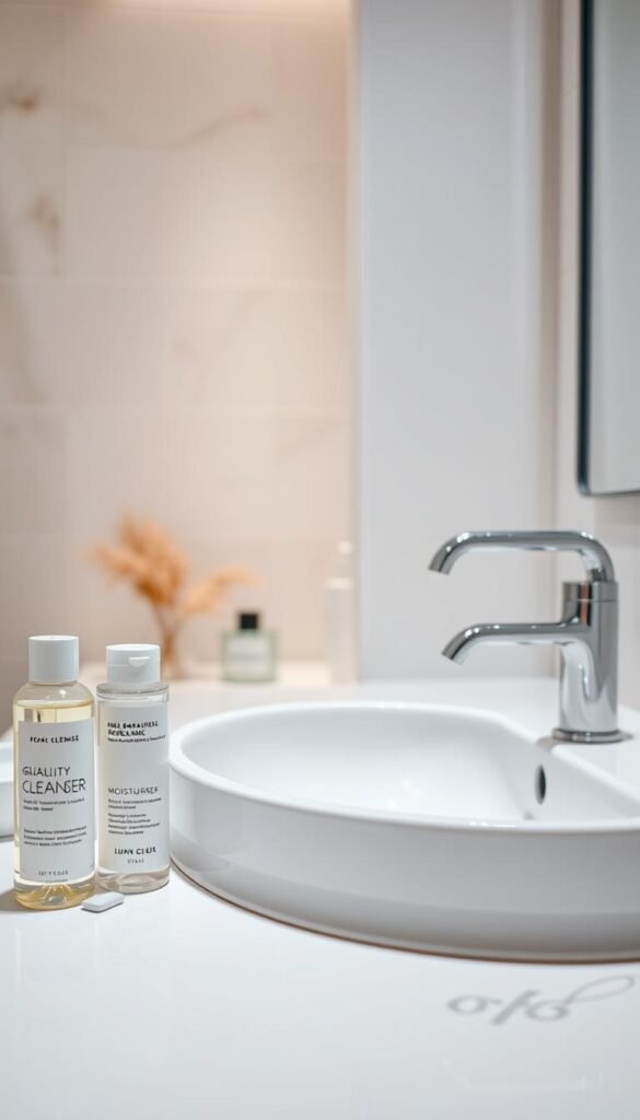 cleansing steps for balanced skin