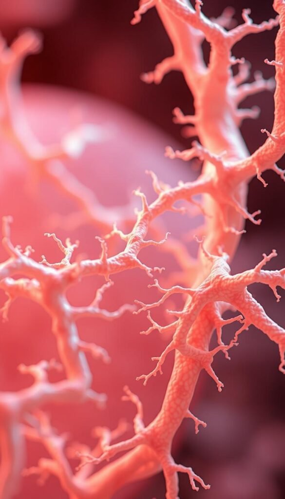 collagen and elastin fibers