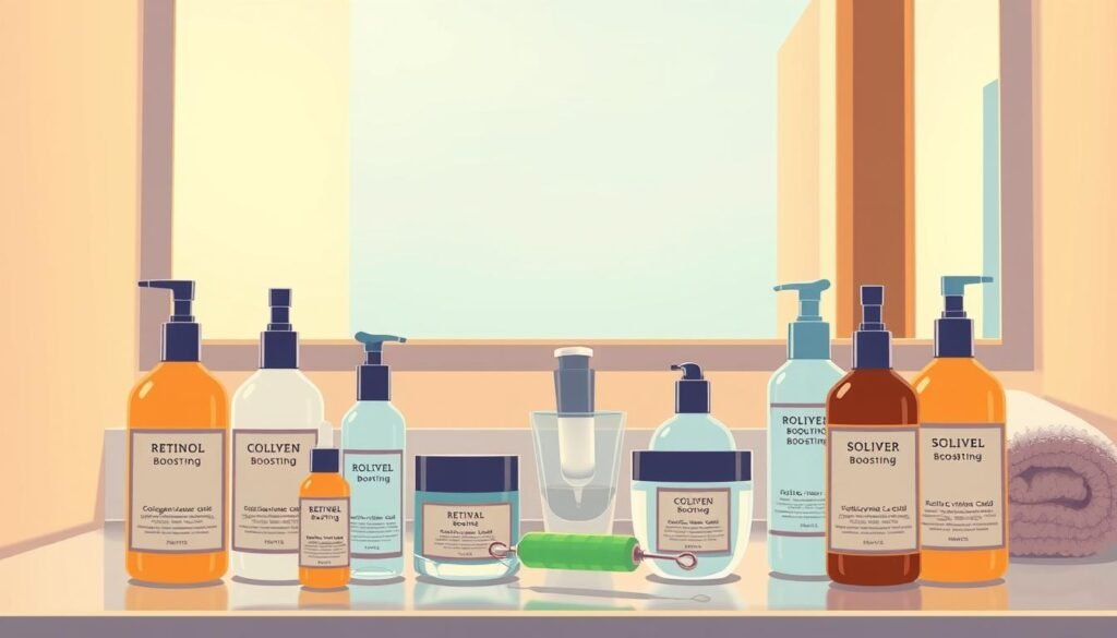 collagen-boosting skincare routine