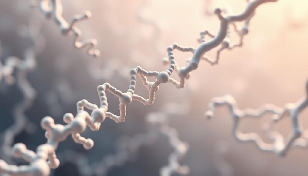 collagen structure for skin elasticity