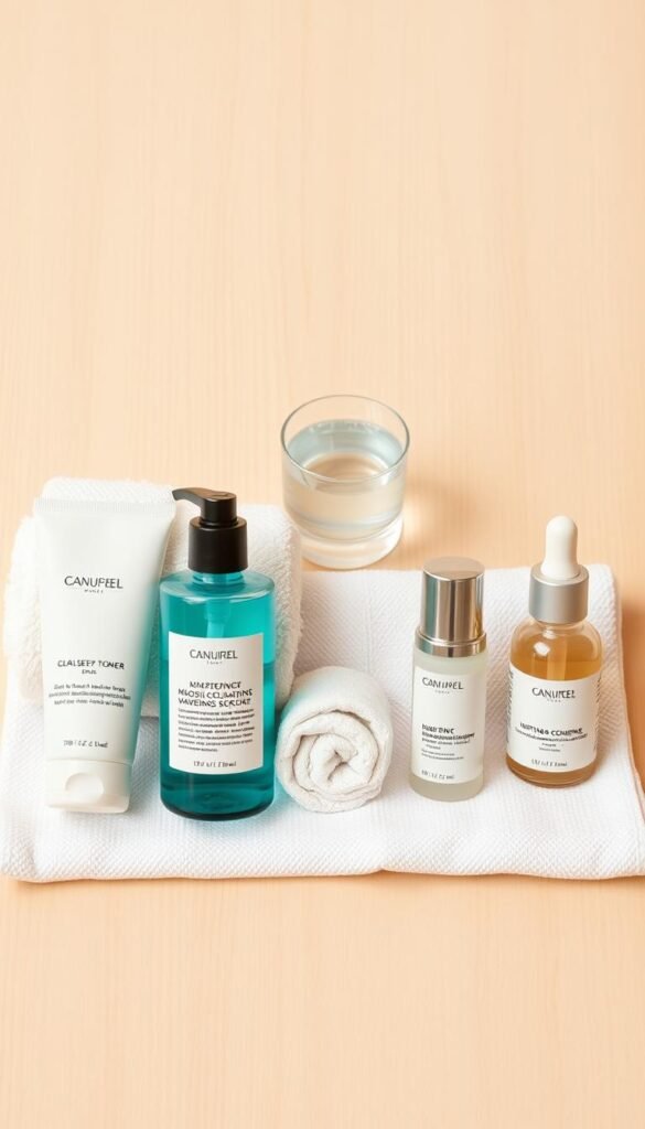 combination skin care routine