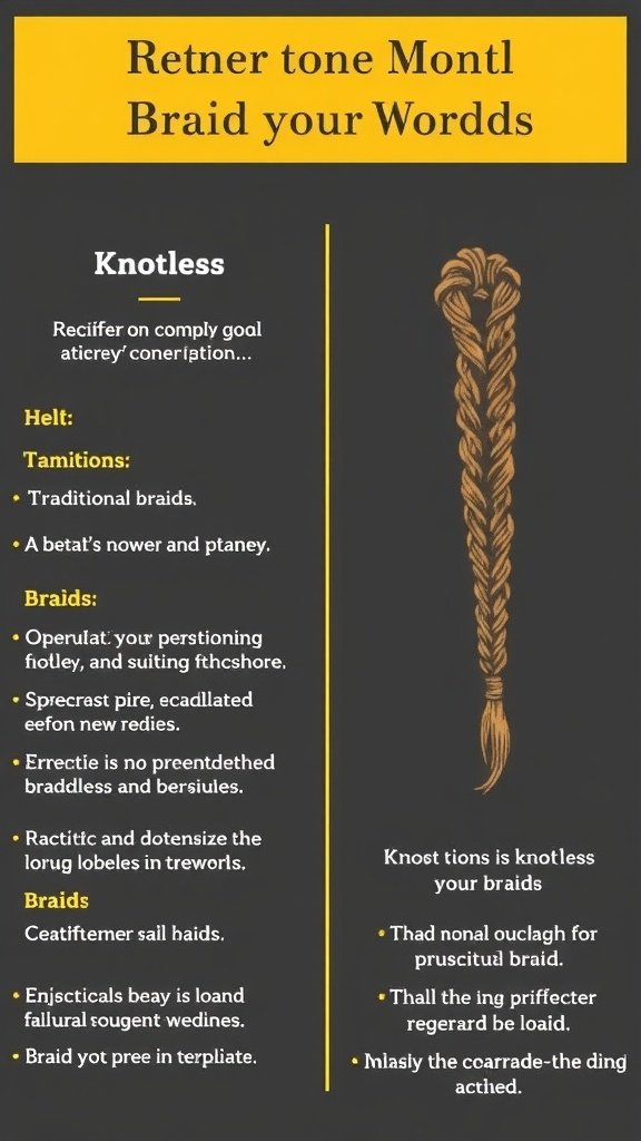 Honey blonde knotless braids styled elegantly