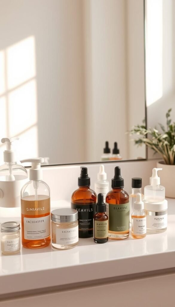 daily acne skincare routine