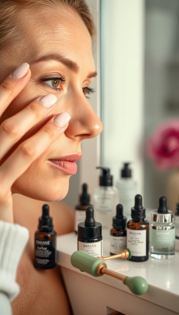 daily skincare routine for eye area