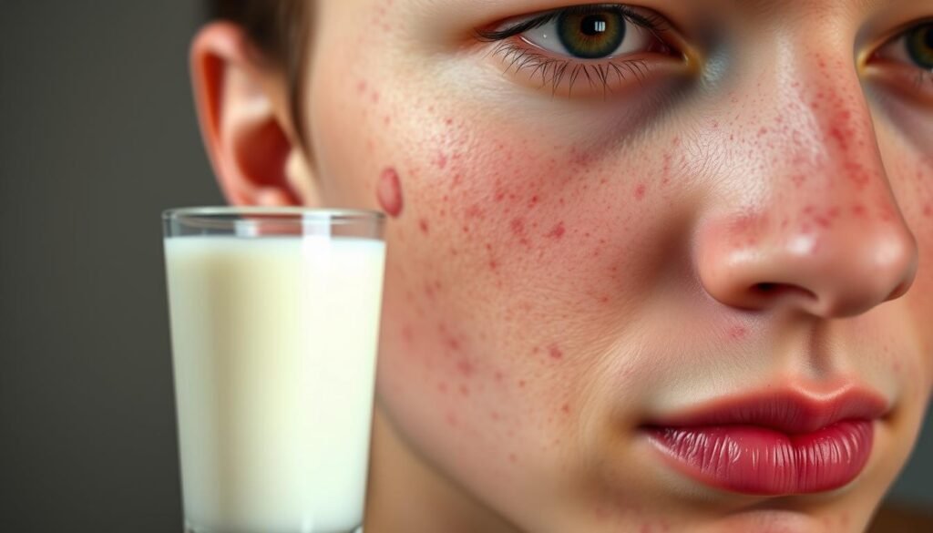 dairy and acne connection