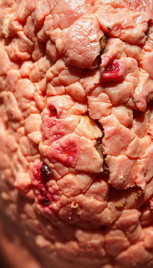 damaged skin symptoms