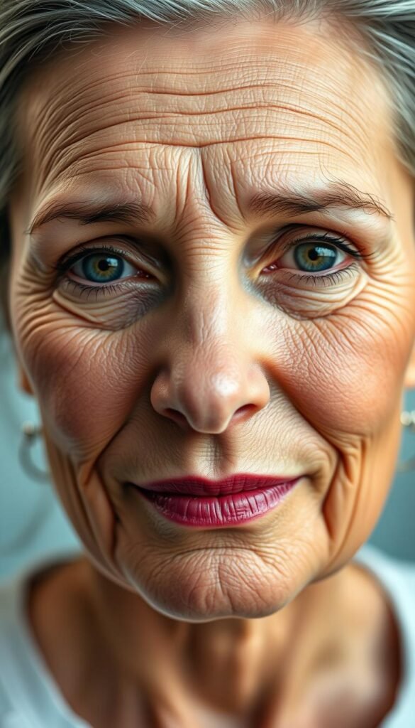 deep wrinkles