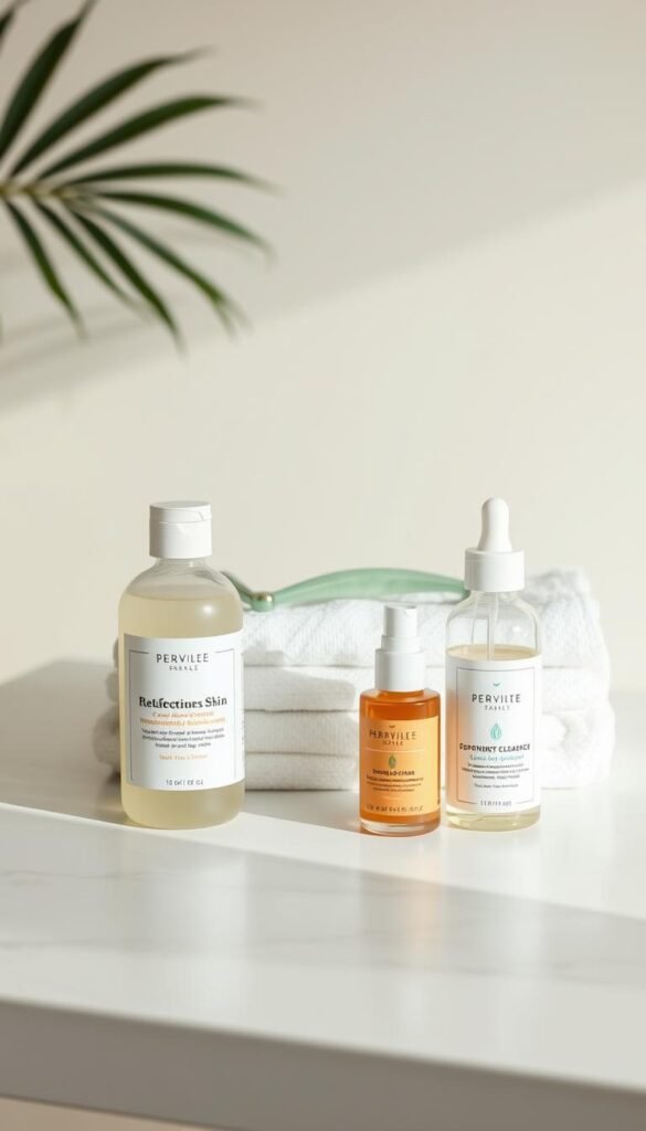 dry acne prone skin routine