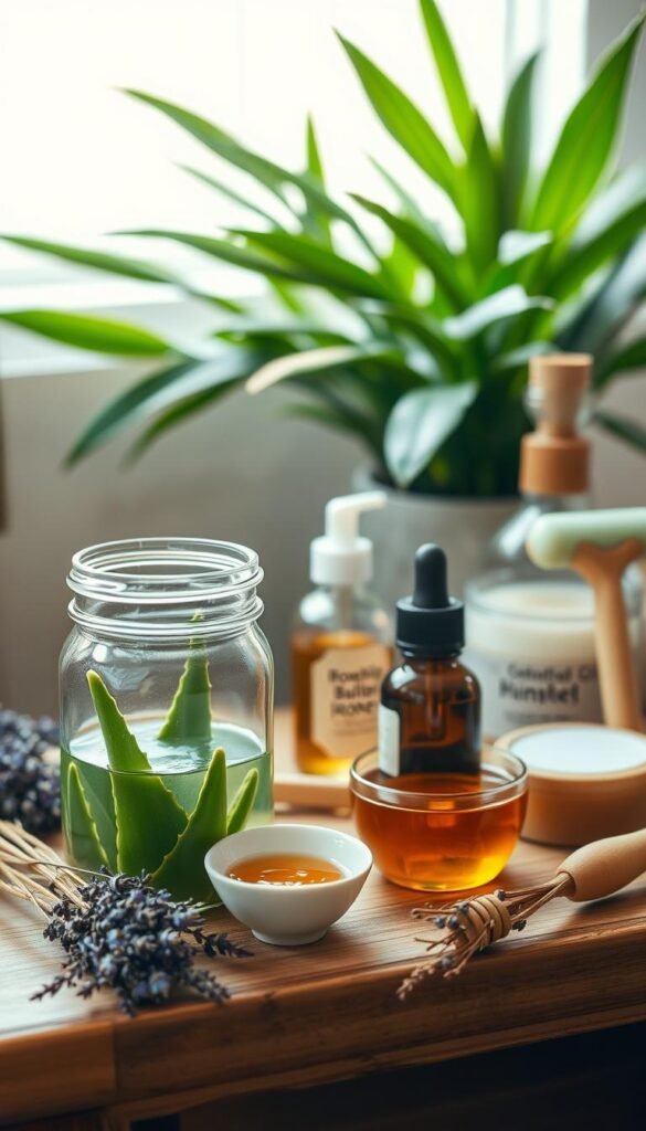 dry skin care routine natural