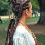 earthy_brown_knotless_braids