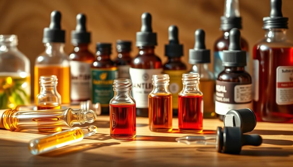 essential oils serum components