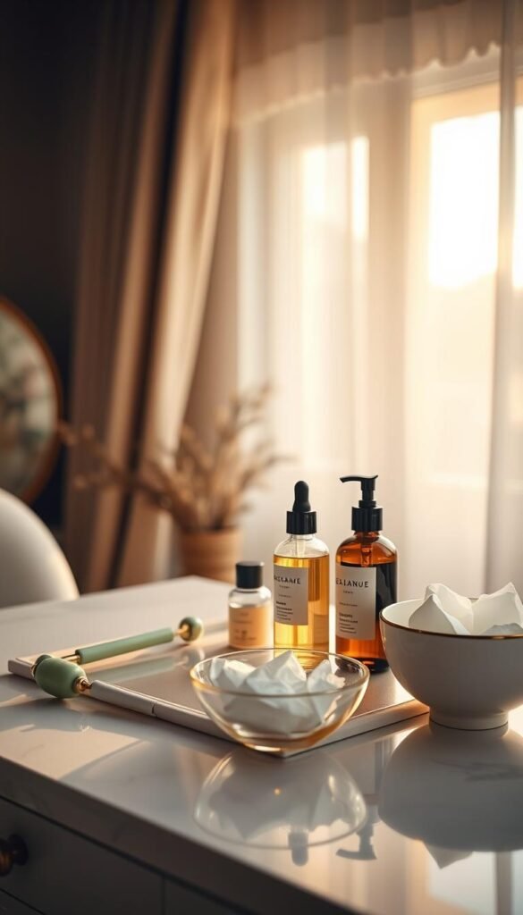 evening skincare routine