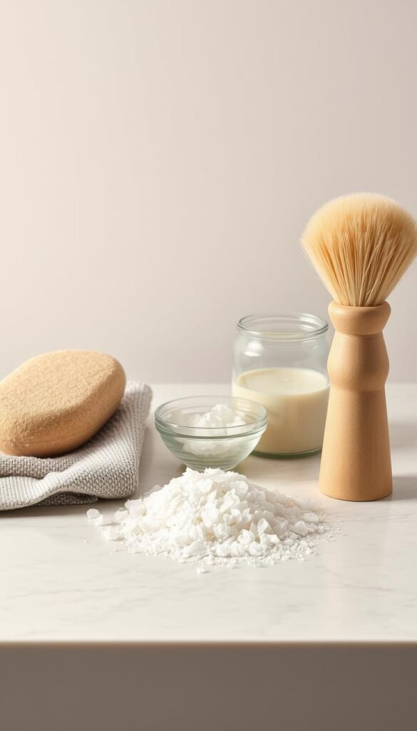 exfoliating techniques comparison