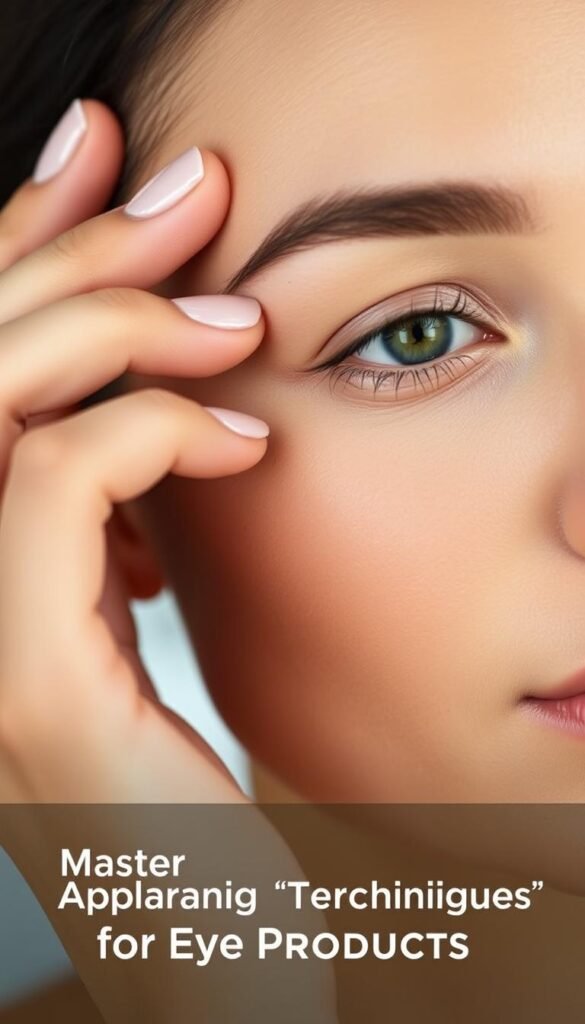 eye product application techniques