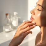 facial routine skincare