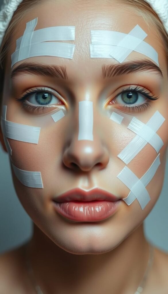 facial tape techniques facial tape techniques