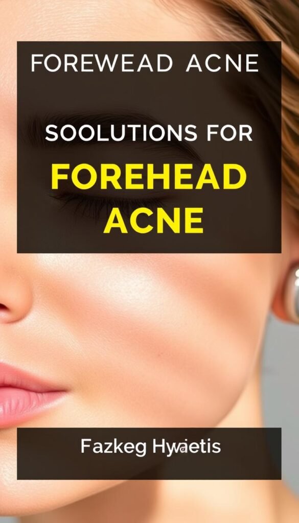 forehead acne solutions