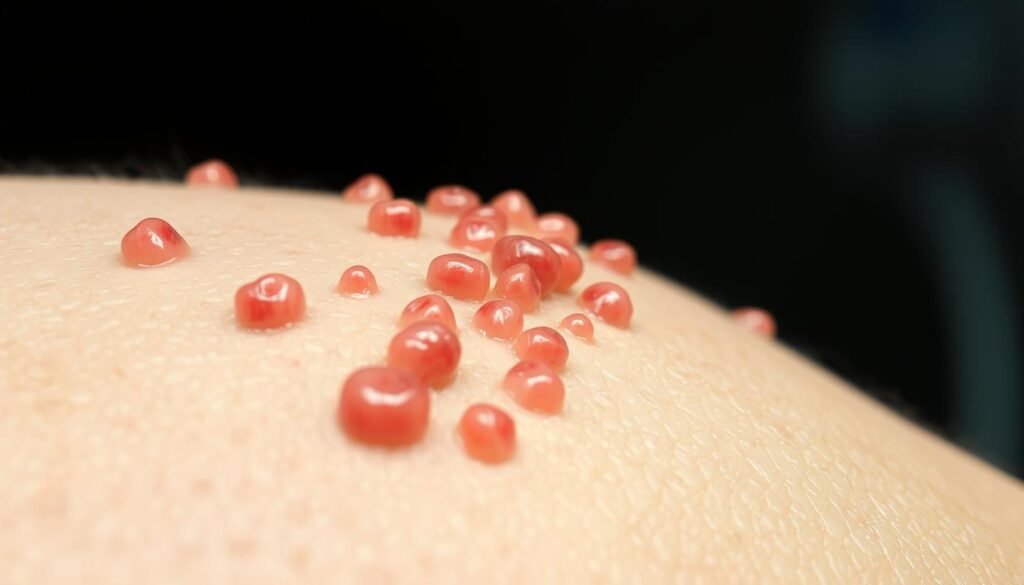 fungal acne identification