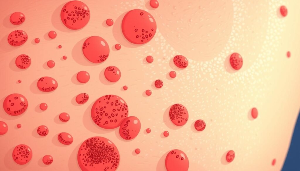 fungal acne symptoms