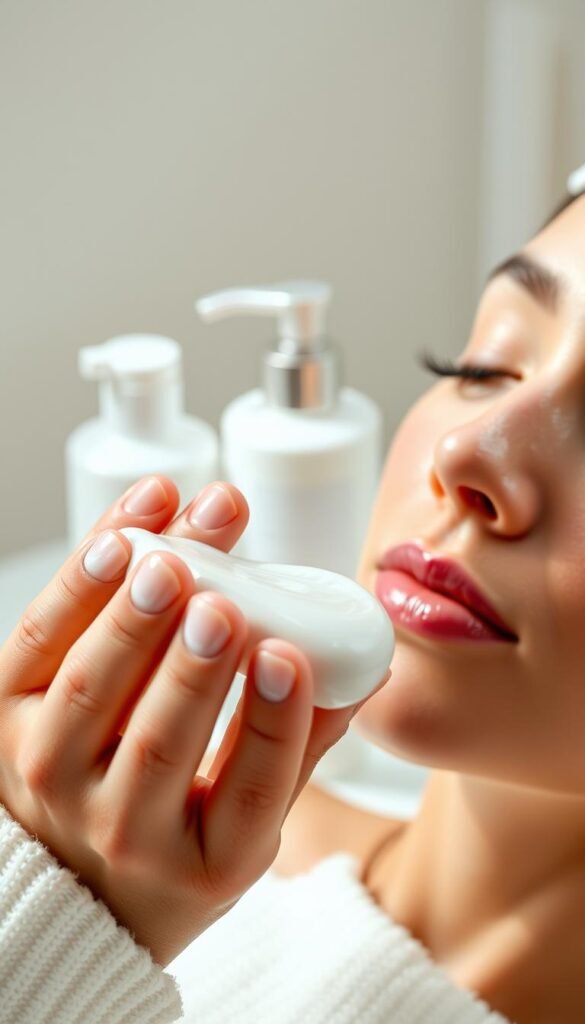 gentle face cleansing