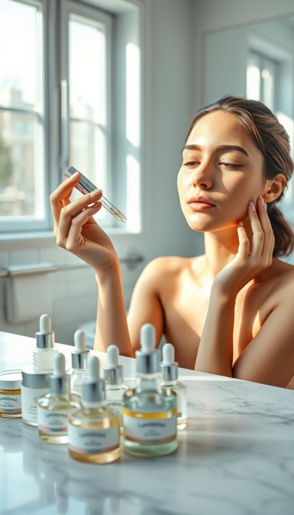 girl skincare